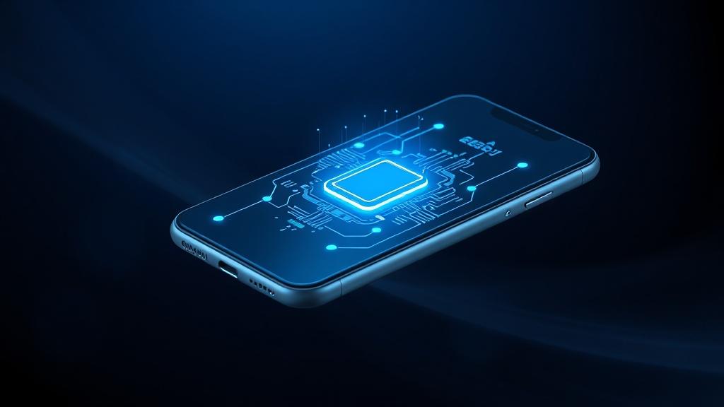 An eSIM chip is built directly into your phone's hardware - no removable card needed.